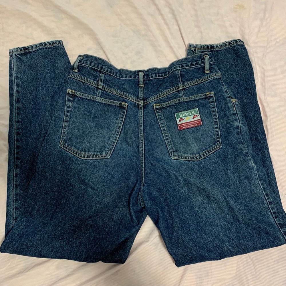 Edwin baggy mom jeans